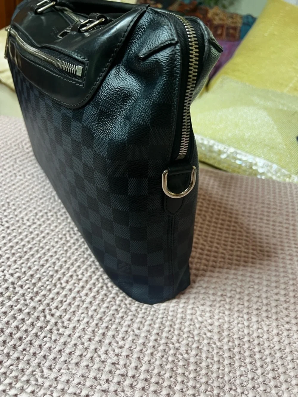 LOUIS VITTON PORTE-DOCUMENT NM DAMIER GRAPHITE BUSINESS BAG